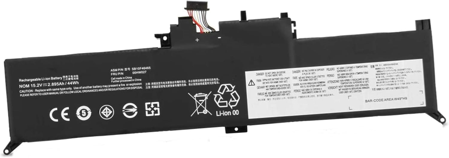 00HW026 00HW027 Lenovo ThinkPad Yoga 260 01AV432 01AV433 SB10F46464 SB10F46465 SB10F97589 (kompatibelt batteri)