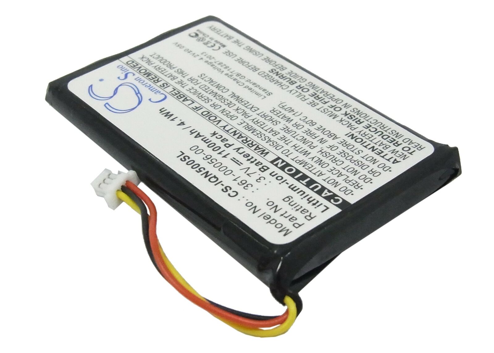 (bild för) 361-00056-00 3.7V GPS Garmin Nuvi 30 50 50LM 55LM 55LMT batteri