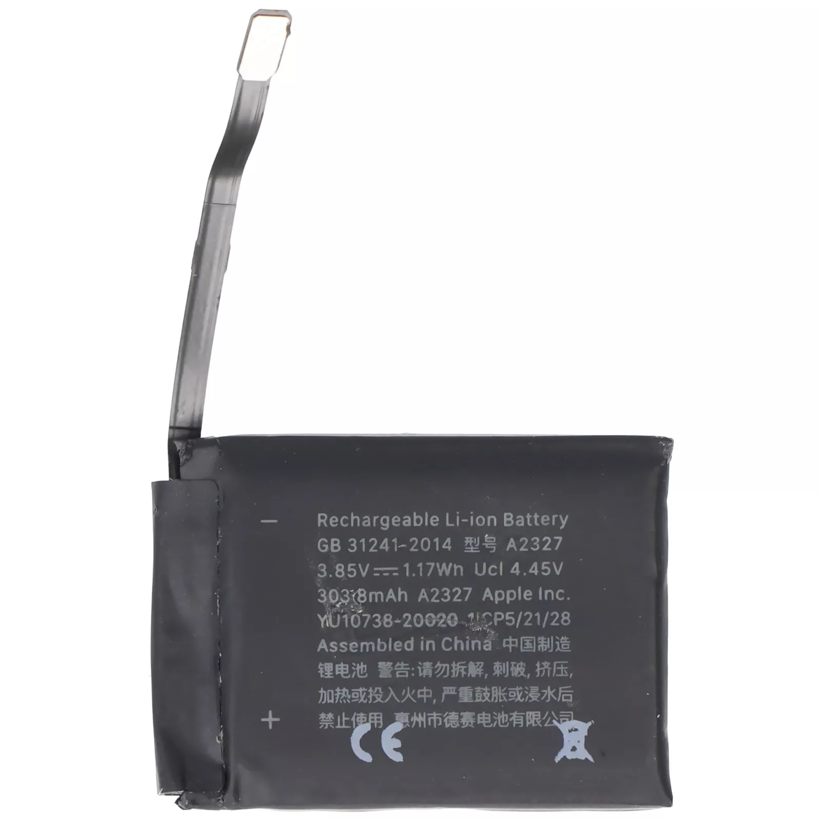 (bild för) A2327 Apple Watch Series 6 44 mm Model A2292 A2294 A2376 batteri