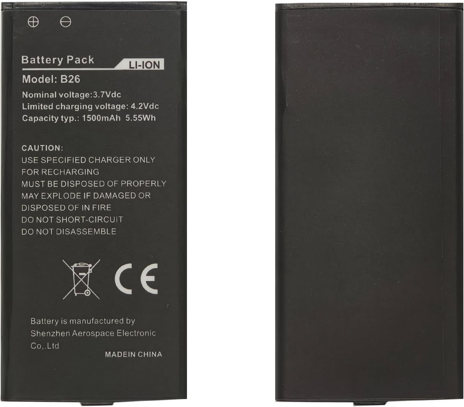 (bild för) 3.7V 1500mAh B26 for Caterpillar Phone batteri