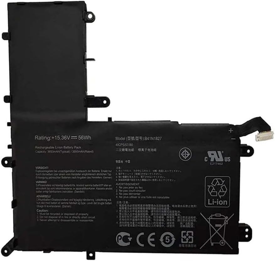 B41N1827 Asus ZenBook Flip 15 UX562 UX562F UX562FA UX562FAC B41BmE1 (kompatibelt batteri)