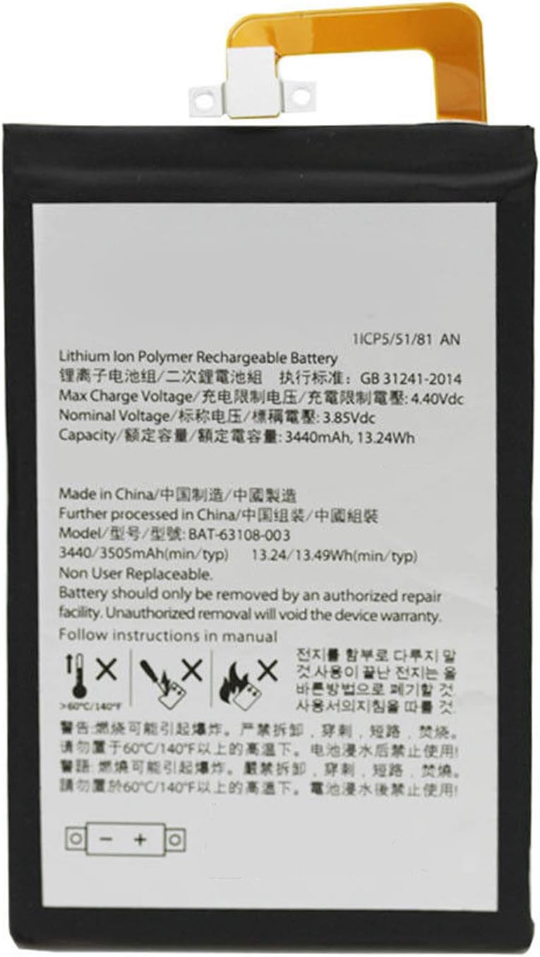 (bild för) 58-000056 S13-R2-A Amazon Kindle Voyage NM460GZ MC-305070 tablette ultra-puissance S13-R2 S13-R2-A batteri