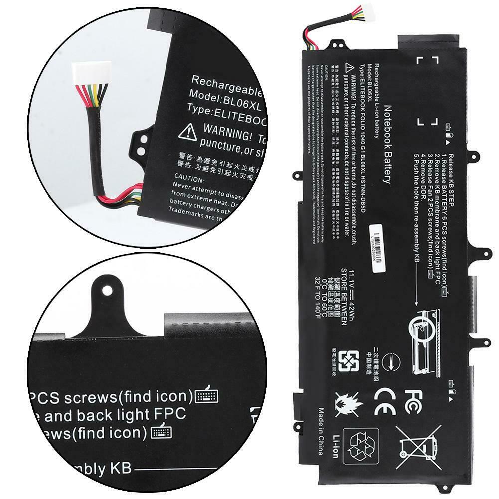 Modal Additional Images for HP EliteBook Folio 1040 G1 G2 batteri