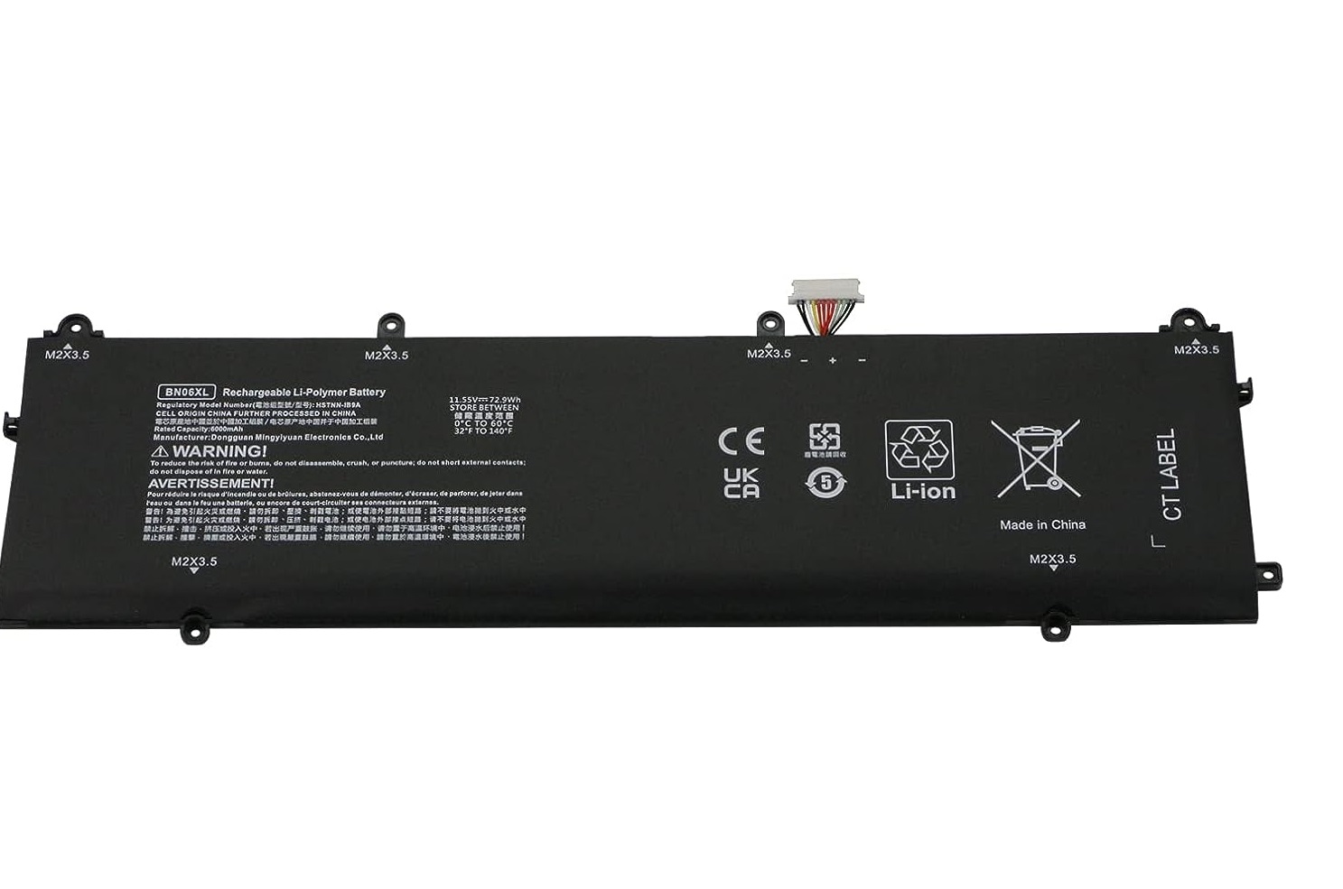 (bild för) BN06XL HP Spectre X360 15-EB0005UR 15-EB0035TX 15-EB0025TX 15-EB0053TX batteri