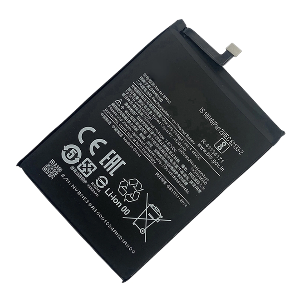 (bild för) BN53 For Xiaomi Redmi Note 9 Pro batteri