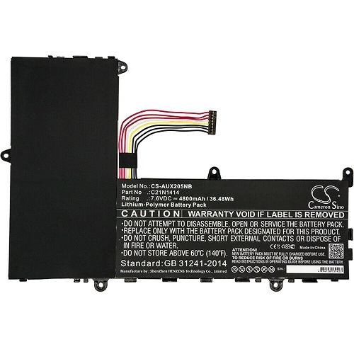 C21N1414 ASUS EeeBook F205TA F205TA-1A F205TA-1B C21PQ91 0B200-0124000 (kompatibelt batteri)