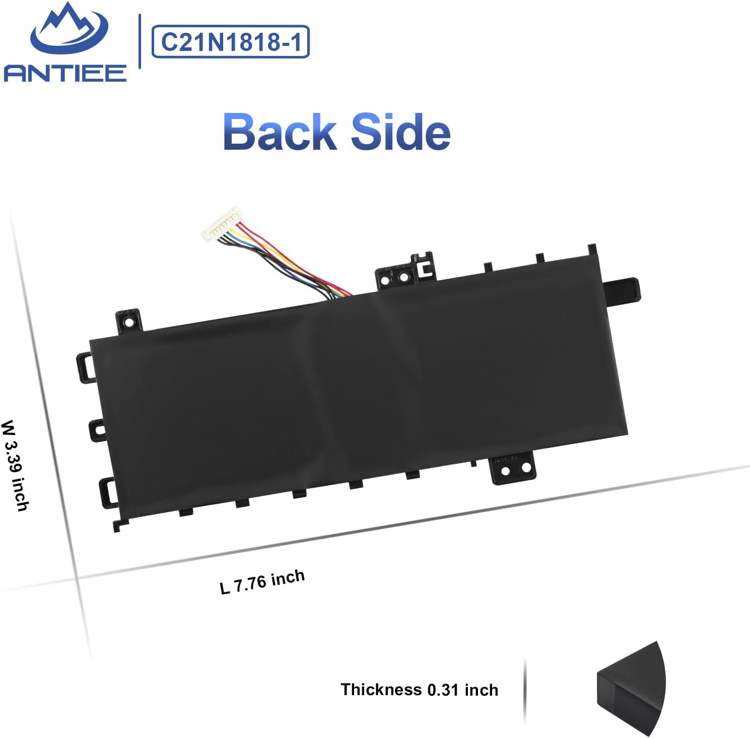 Modal Additional Images for C21N1818 ASUS VivoBook 15 F512FA F512DA F512JA X512DA X512JA batteri
