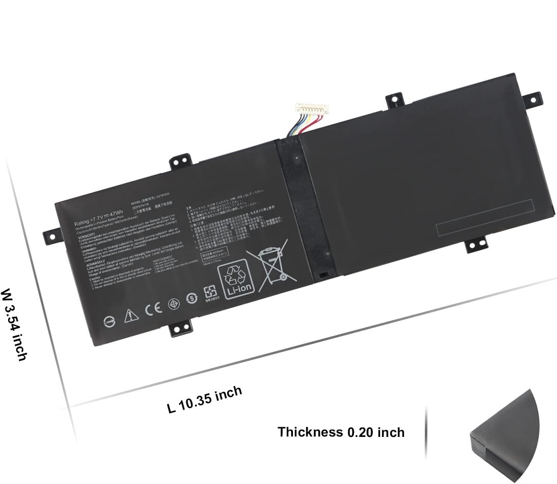 C21N1833 Asus VivoBook S14 S431FA S431FL UX431FA-ES74 (kompatibelt batteri)