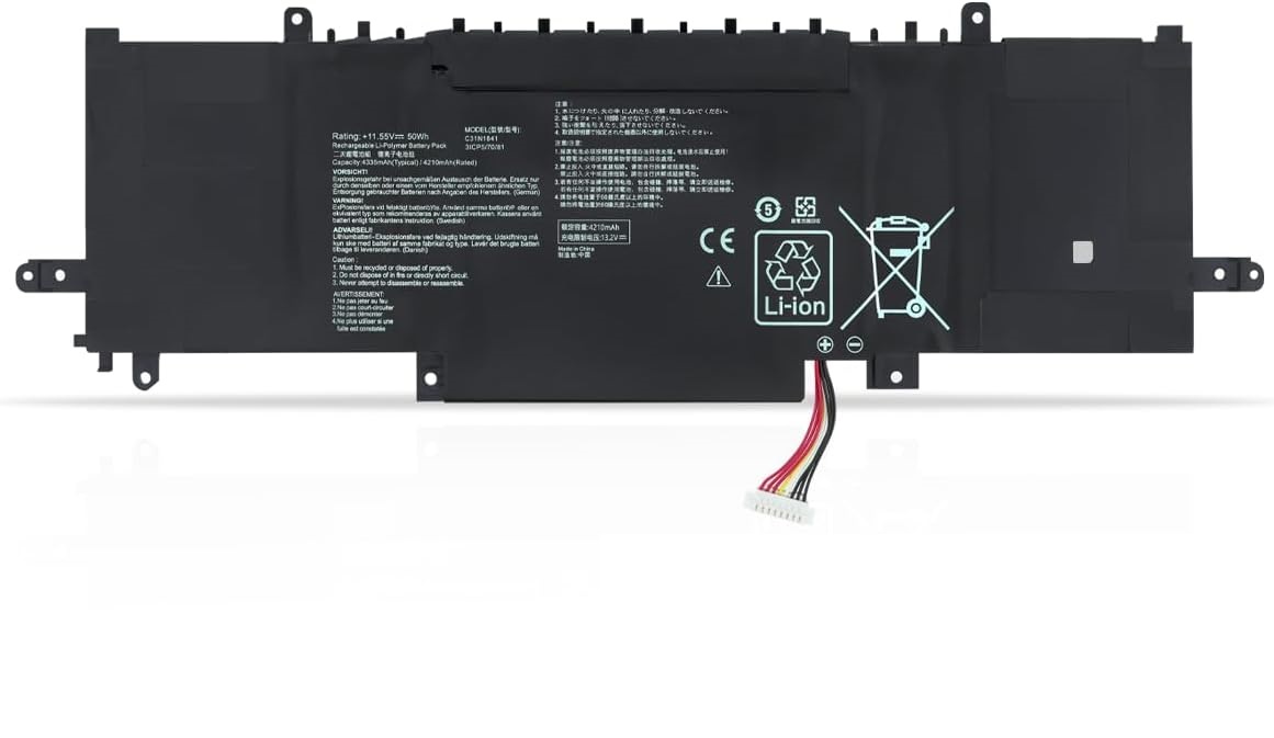 (bild för) C31N1841 ASUS ZenBook UX333FAC UX334FA UX334FL UX433FL UX433FLC UM433D UM433DA batteri