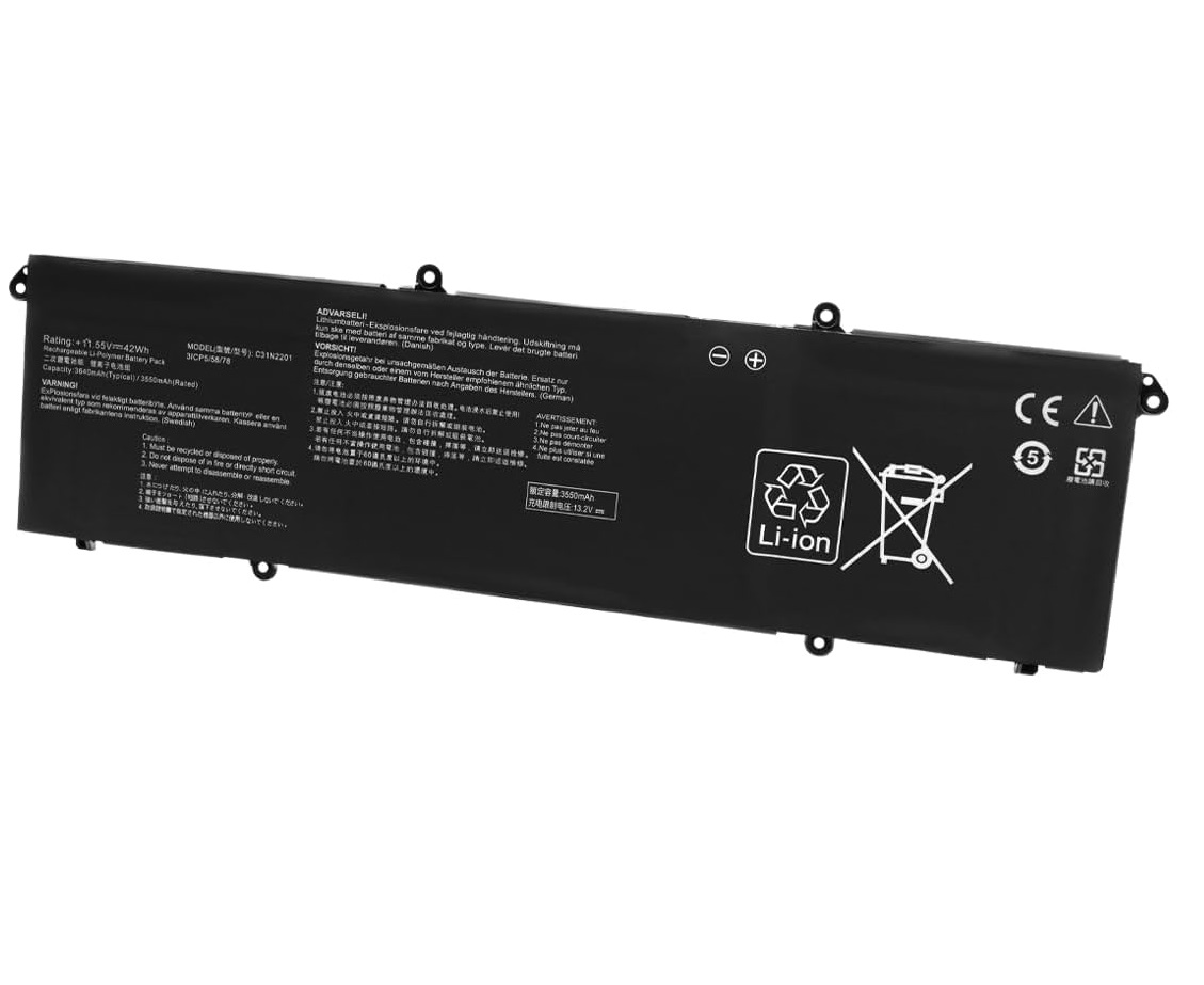 (bild för) C31N2201 Asus Vivobook X1504 F1504 X1504VA X1504Z X1504ZA F1504ZA F1605PA F1605ZA batteri