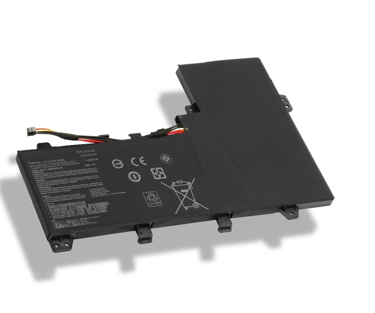 (bild för) C41N1533 Asus Q524U Q534U Q534UX BHI7T19 BI7T22 15.08V batteri