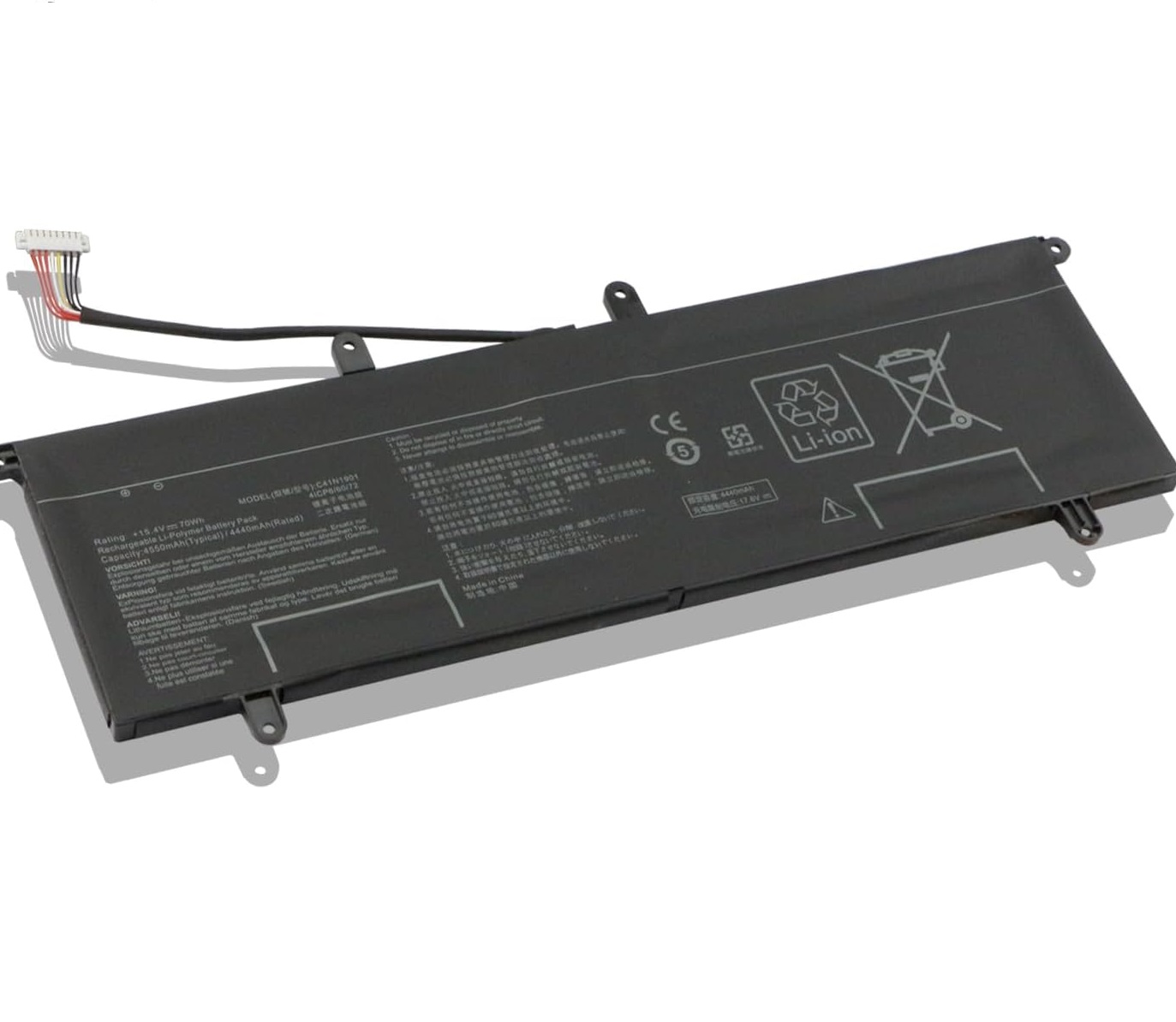 Asus ZenBook Duo UX481FA-BM011T UX481FA-BM018T C41N1901 0B200-03520000 batteri