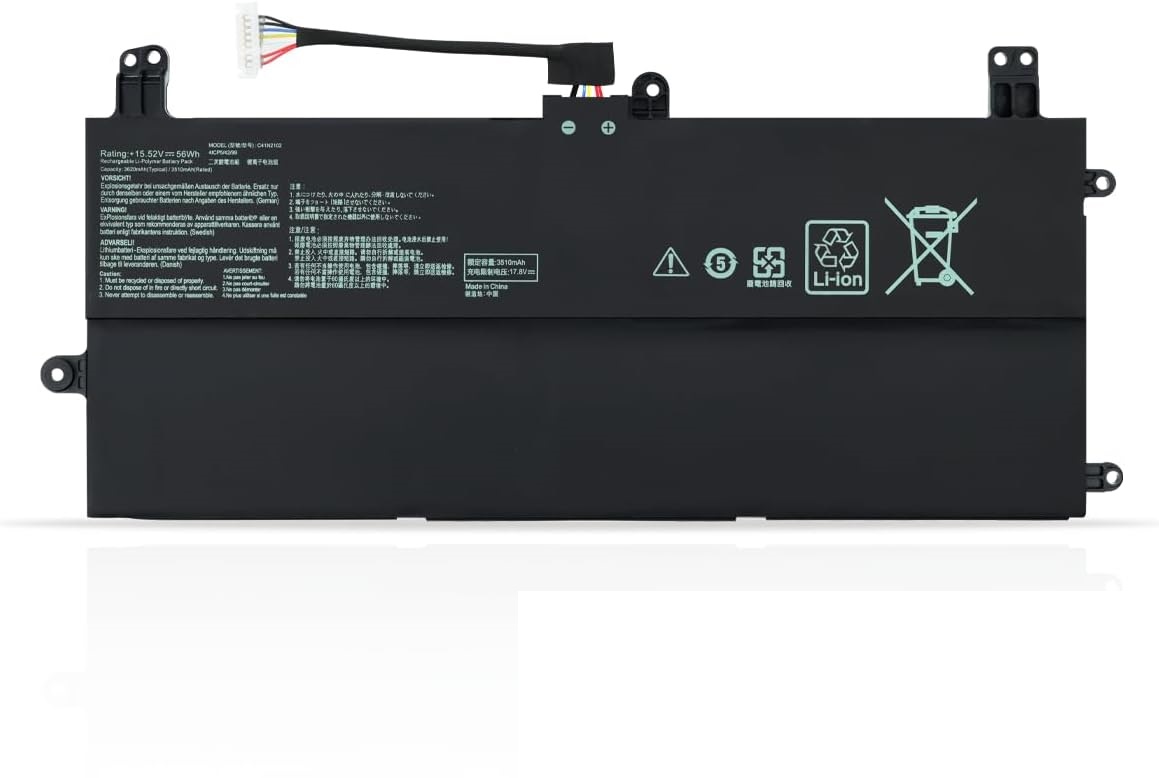 (bild för) C41N2102 ASUS ROG Flow Z13 GZ301 GZ301Z GZ301ZA GZ301ZC GZ301ZE GZ301V GZ301VI GZ301VIC NR2201 NR2201ZA batteri