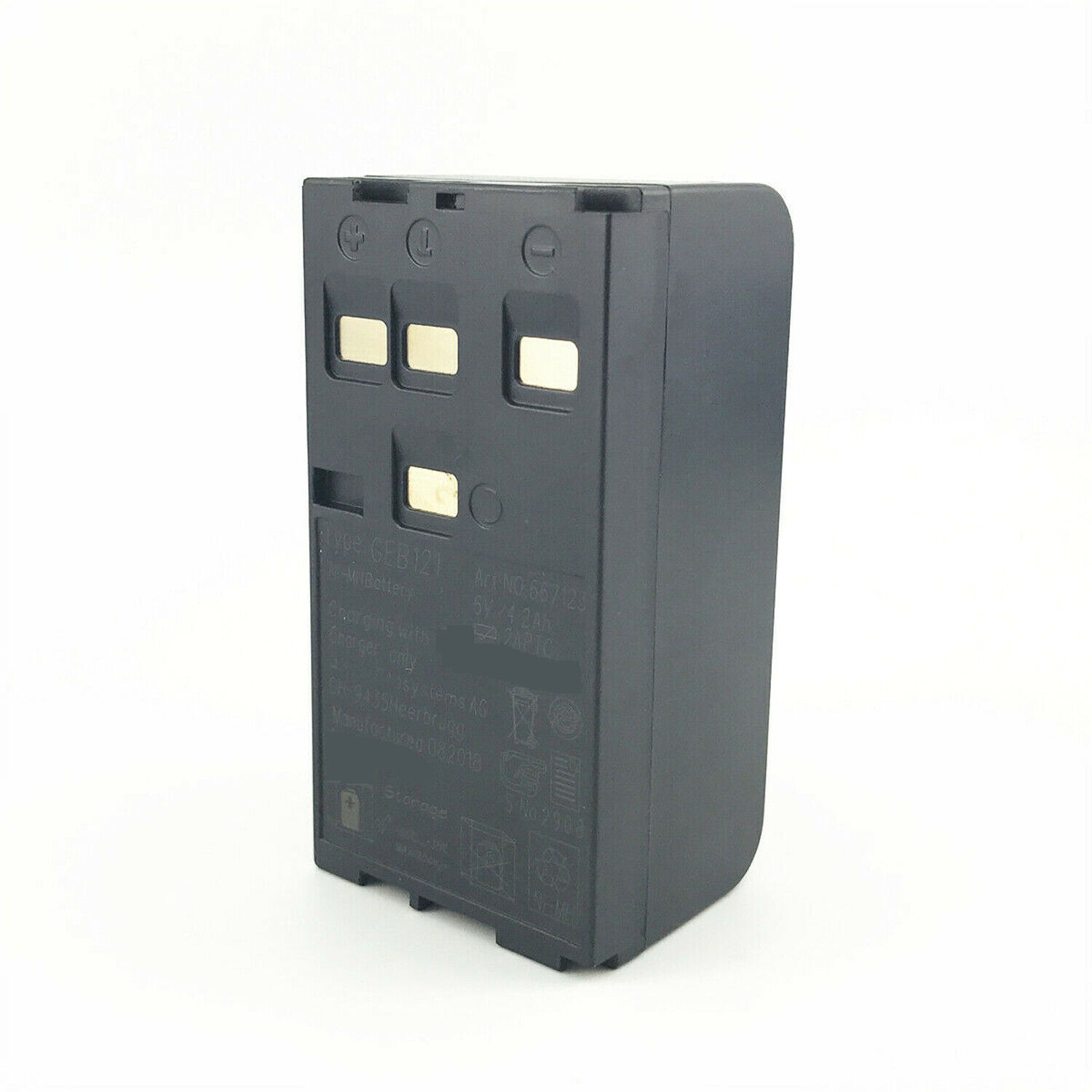 (bild för) 6V 4200mAh GEB121 Total Stations and Builder Theodolites batteri