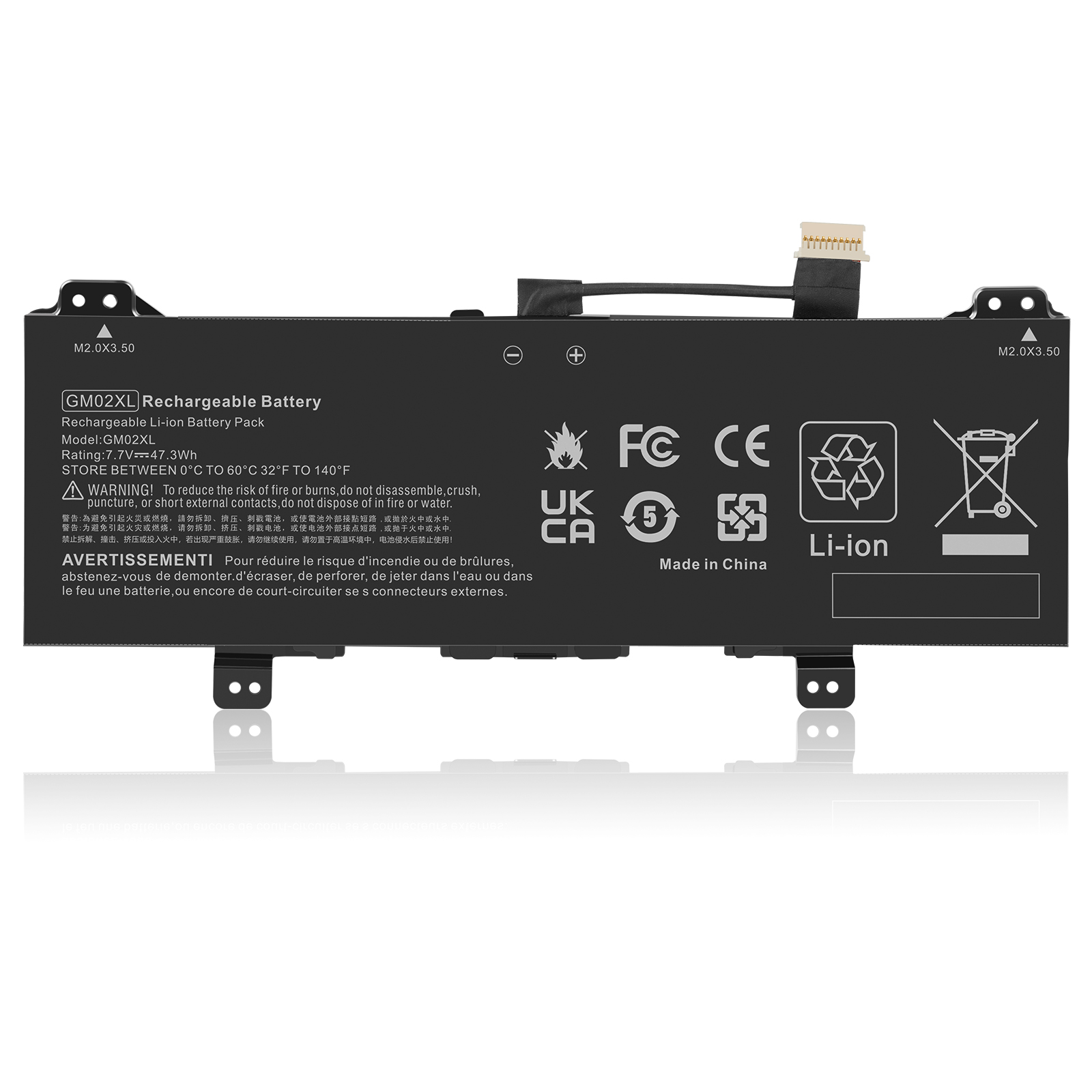 (bild för) HP Chromebook 14 G5 G6 X360 11 G1 G6 EE 917725-855 batteri