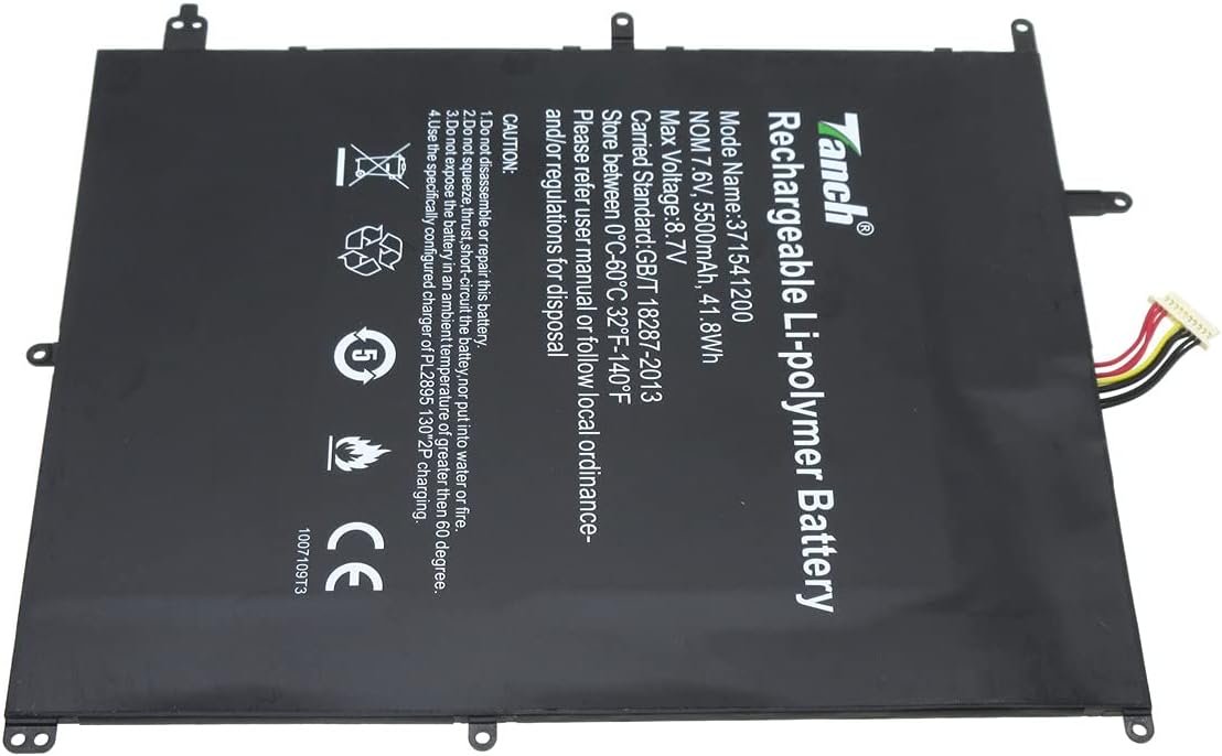 Trekstor Primebook P14 p14b c13,A146 HW-371541200 7.6 V 5500 mAh batteri