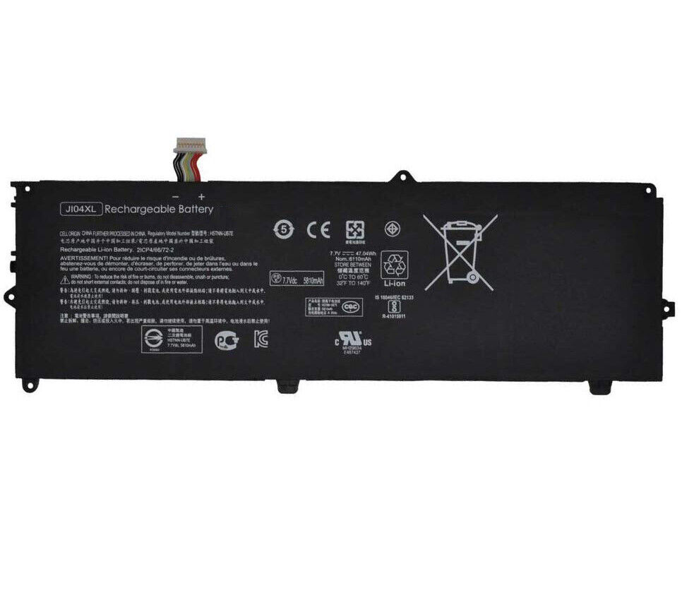 (bild för) JI04XL,901247-855,901307-541,JI04047XL-PL,HSTNN-UB7E HP Elite X2 1012 G2 batteri