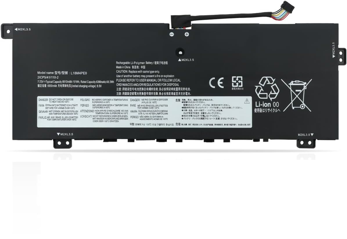 (bild för) L18M4PE0 L18L4PE0 Lenovo Yoga C740-14IML C740-14IML-81TC 81TC(DD19) batteri