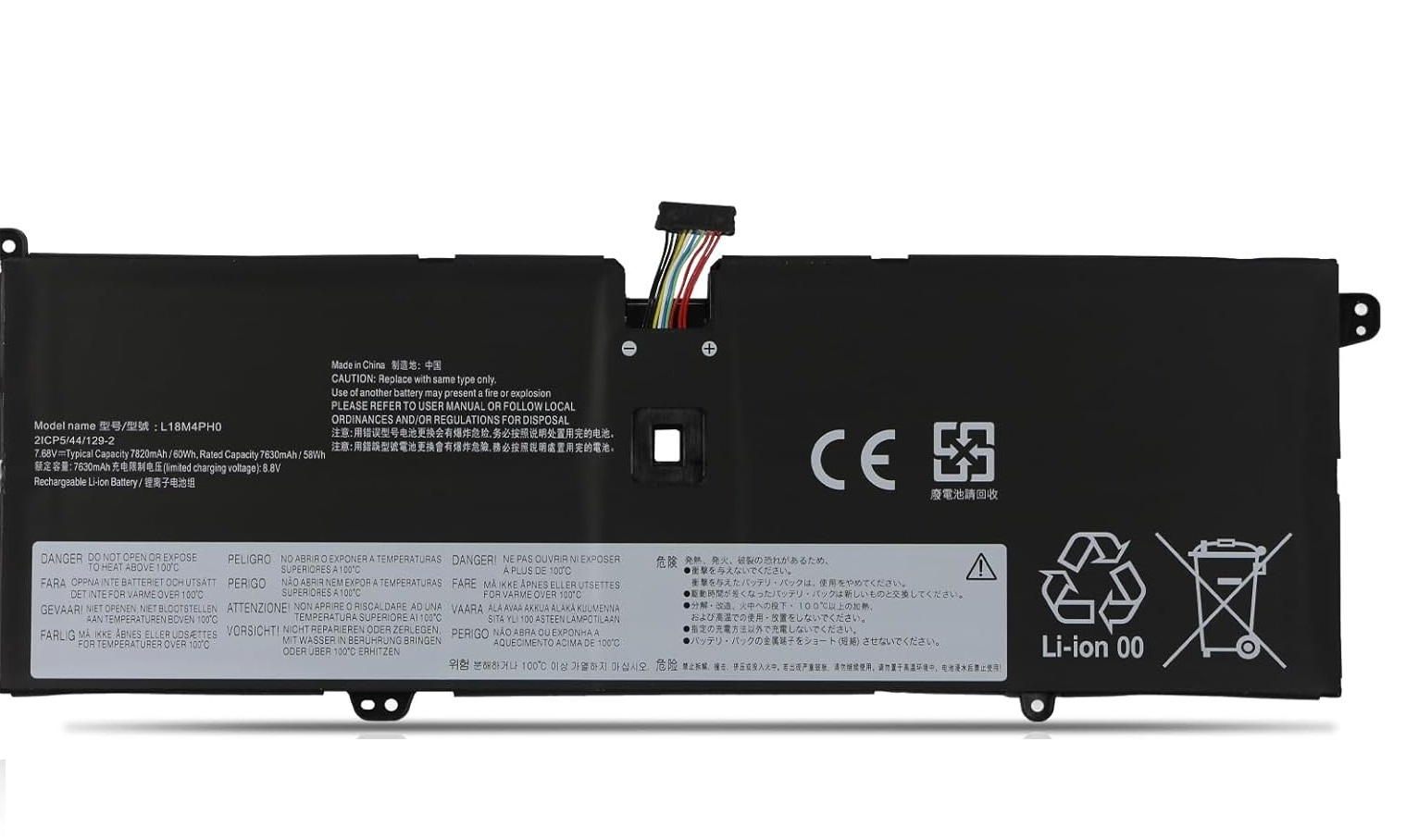 (bild för) L18C4PH0 L18M4PH0 Lenovo Ideapad Yoga C940-14IIL 81Q9 2-in-1 14 inch batteri