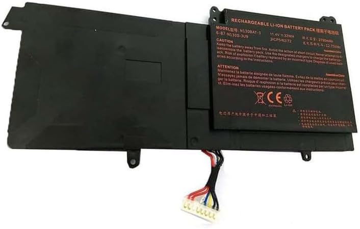 (bild för) N130BAT-3 clevo N130BU N130WU N131BU N131WU N141ZU N151ZU,InfinityBook Pro 13,lingyue S4 batteri