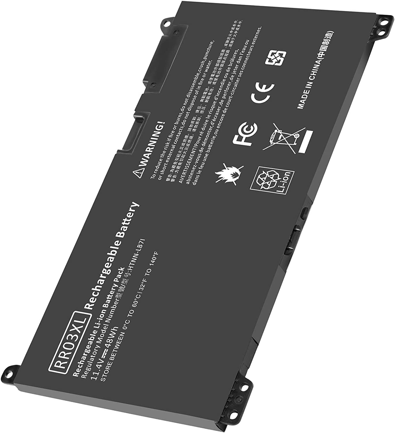 RR03XL RR03048XL HP ProBook 430 G4 G5 440 450 455 470 G4 G5 (kompatibelt batteri)