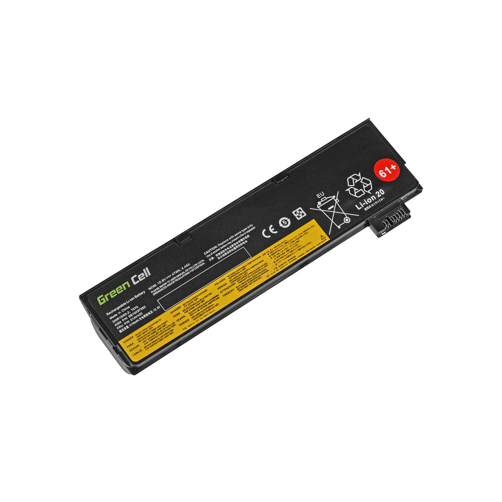 LENOVO THINKPAD (kompatibelt batteri) 61+ NEU T470 / T570 (kompatibelt batteri)