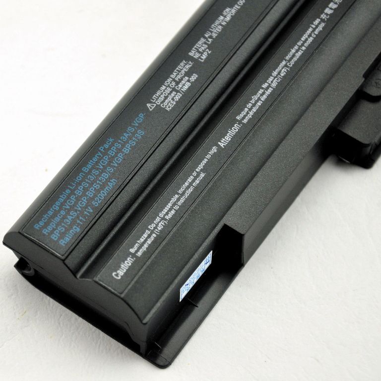 Sony Vaio VPCF13L0E/H VPCF13L4E VPCF13L8E/H (kompatibelt batteri)